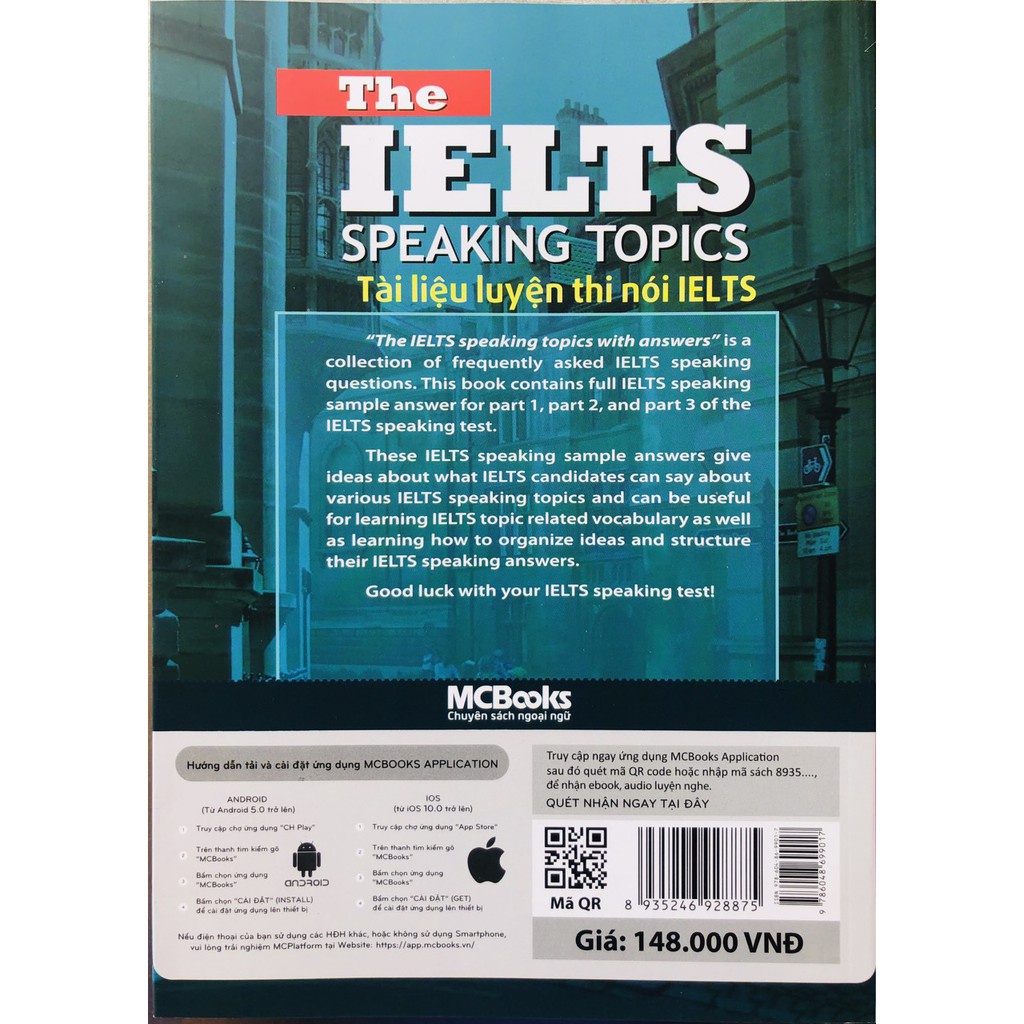 Sách - The Ielts speaking topics: Tài liệu luyện thi nói Ielts (Tái bản 2020)