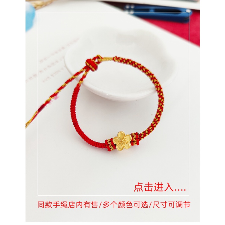 Chuỗi Hạt Bằng Đồng Mạ Vàng Hình Bông Hoa Dùng Làm Trang Sức Thủ Công diy