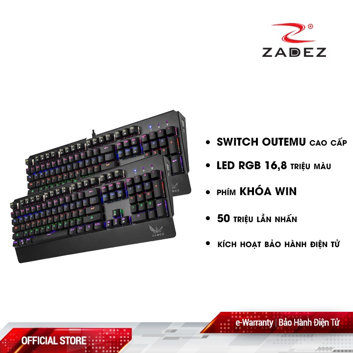 Bàn phím cơ ZADEZ GT-03K