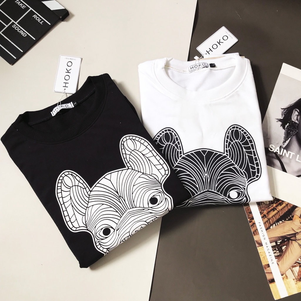 Áo nỉ nam 💞𝐅𝐑𝐄𝐄𝐒𝐇𝐈𝐏💞 Áo dài tay in 3D hình con chó cực ngầu,Áo Nam mặc lên siêu đẹp | BigBuy360 - bigbuy360.vn