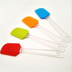 Chổi Silicone/Spatula Cán Nhựa Trong Suốt