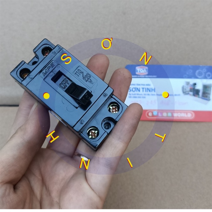 MPE CB CÓC ĐEN15A 20A 30A 40A APTOMAT ÁT TÔ MÁT CẦU DAO ĐIỆN TỰ ĐỘNG SB SAFETY BREAKER CHÍNH HÃNG GIÁ RẺ