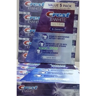 (158gr) Kem đánh răng 3in1 Blanchiment Crest 3D White Arctic Fresh  của Mỹ