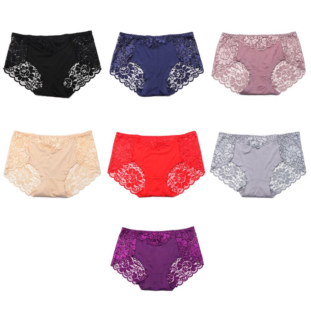 BSUNS Quần Lót Ren Thoáng Khí Plus Size