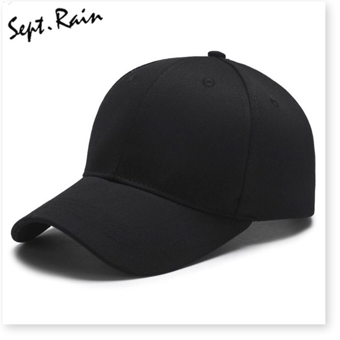 Nón Sơn Snapback đen trơn mỏ ngang bằng phong cách hip hop / Nón Snapback Nón Sơn chính hãng