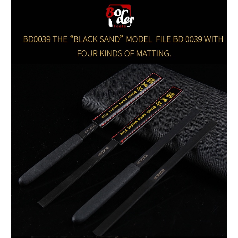 Dụng cụ mô hình Dũa nhám mài mịn hobby Border BD0039 Hsiang model tool