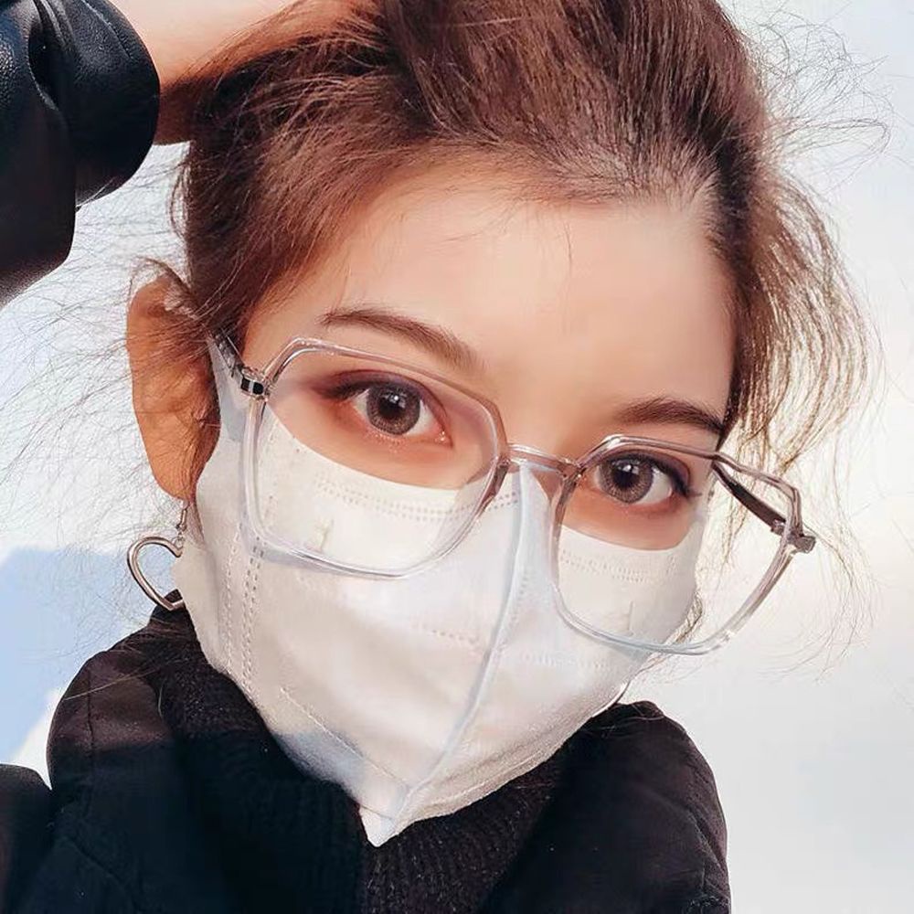 Mắt kính đọc sách gọng trong suốt siêu nhẹ chống ánh sáng xanh kiểu Hàn Quốc cổ điển cho nam và nữ