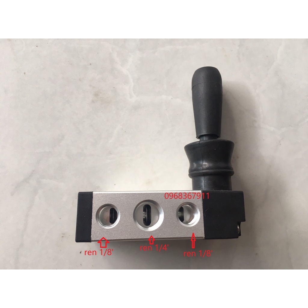 Van gạt tay khí nén 4H210-08  ren M13