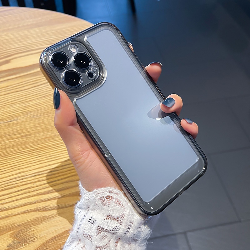 Trong Suốt Ốp Điện Thoại tpu Mềm Chống Sốc Chống Trầy Xước Cho iphone 11 13 12 14 15 pro max x xs max xr 7 8 plus se