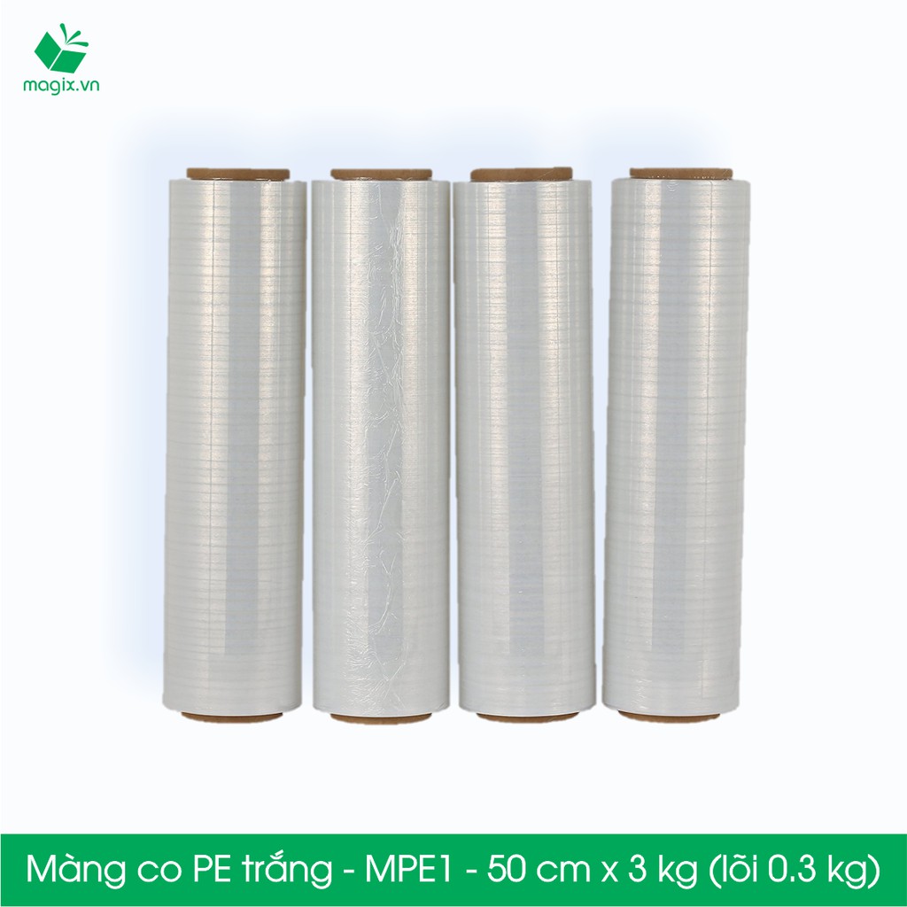 MPE1 Khổ 50 cm 3kg Cuộn PE màng co