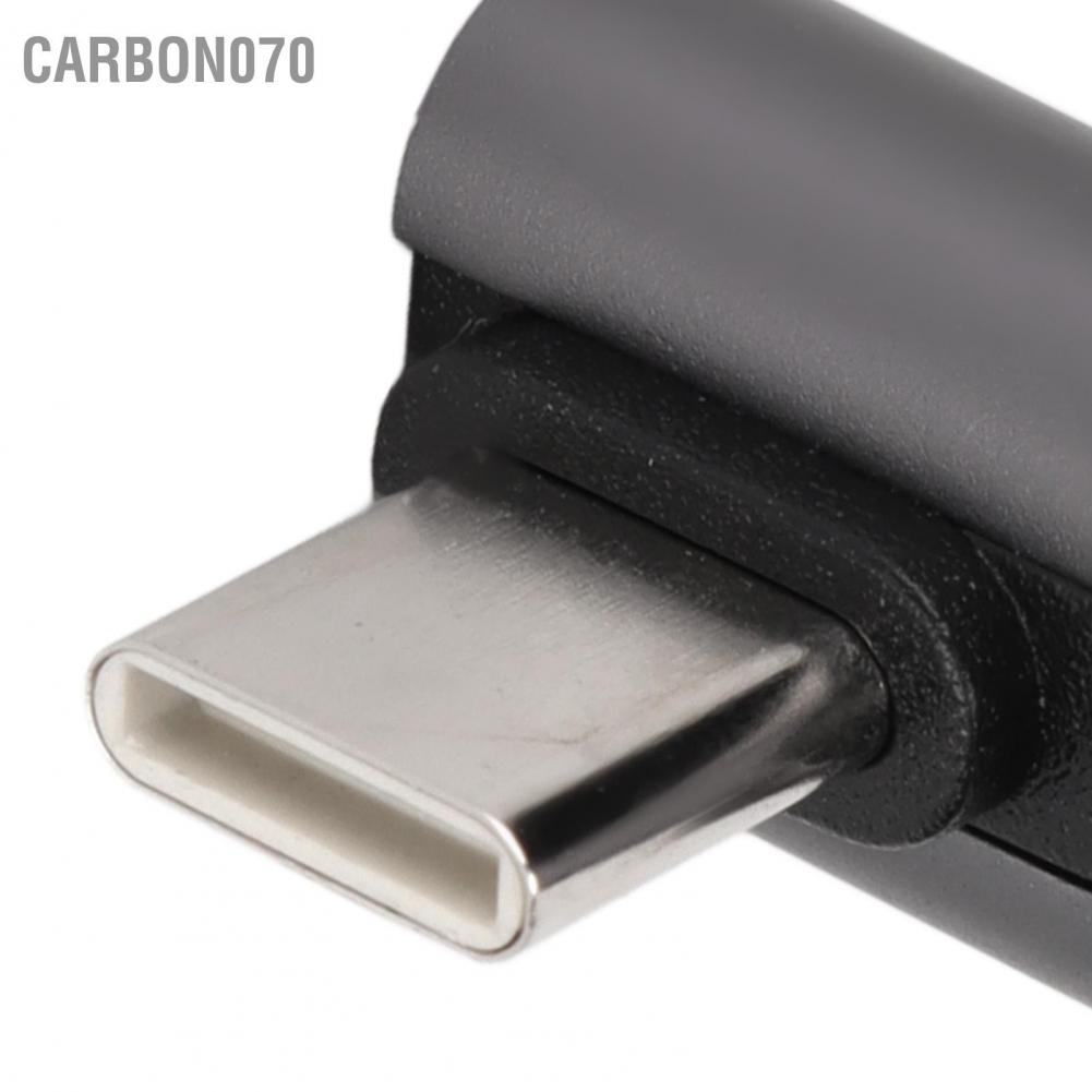 Hàng Sẵn Đầu chuyển đổi Type C Male sang IOS Ligthning Female Bộ điều hợp USB 3.1 Giao diện Tốc độ truyền 10Gbps【Carbon070】