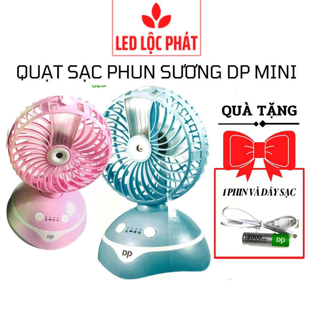 Quạt sạc mini 7623
