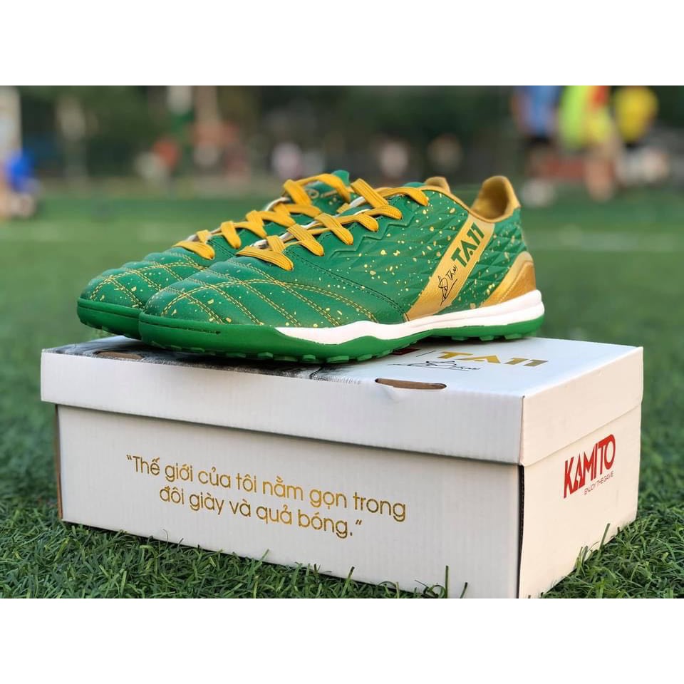 Giày bóng đá KAMITO TUẤN ANH 💎𝑭𝒓𝒆𝒆𝒔𝒉𝒊𝒑💎 chính hãng, ôm chân phù hợp đá sân cỏ nhân tạo