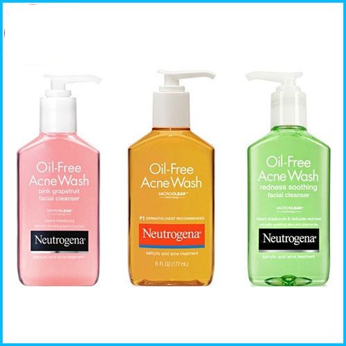 Sữa Rửa Mặt Neutrogena Oil-Free Acne Wash 177ml - 269ml