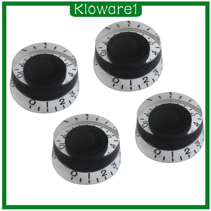 [KLOWARE1]4x Electric Guitar Control Knobs Volume & Tone Fits for LP Electric Guitar