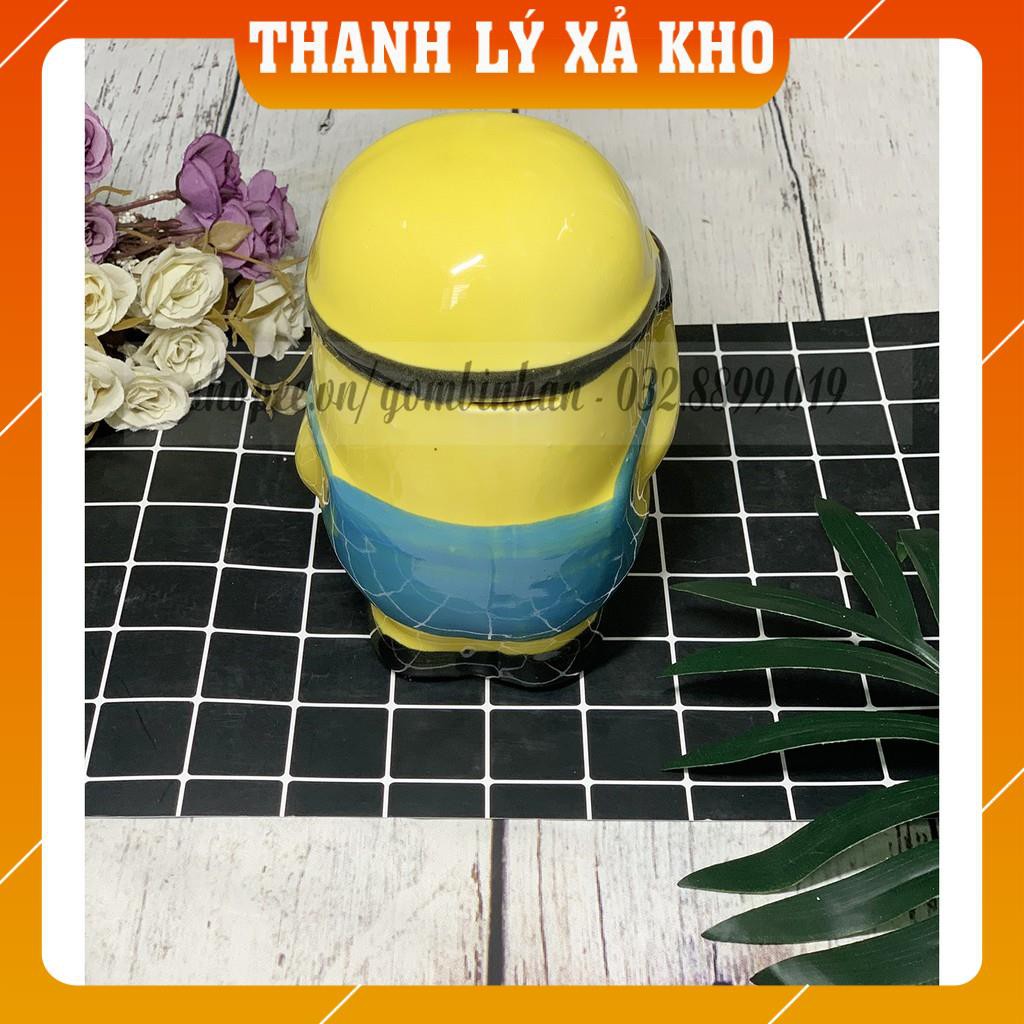 ( LỢN ĐẤT SIÊU HOT - MINIONS) HEO ĐẤT TIẾT KIỆM GỐM SỨ BÁT TRÀNG ĐÚT LỢN GIÁ RẺ!