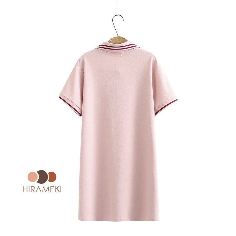 [BIGSIZE] ĐẦM THUN POLO CỔ SƠ MI VẢI THUN CÁ SẤU 60-105KG - D73 | BigBuy360 - bigbuy360.vn