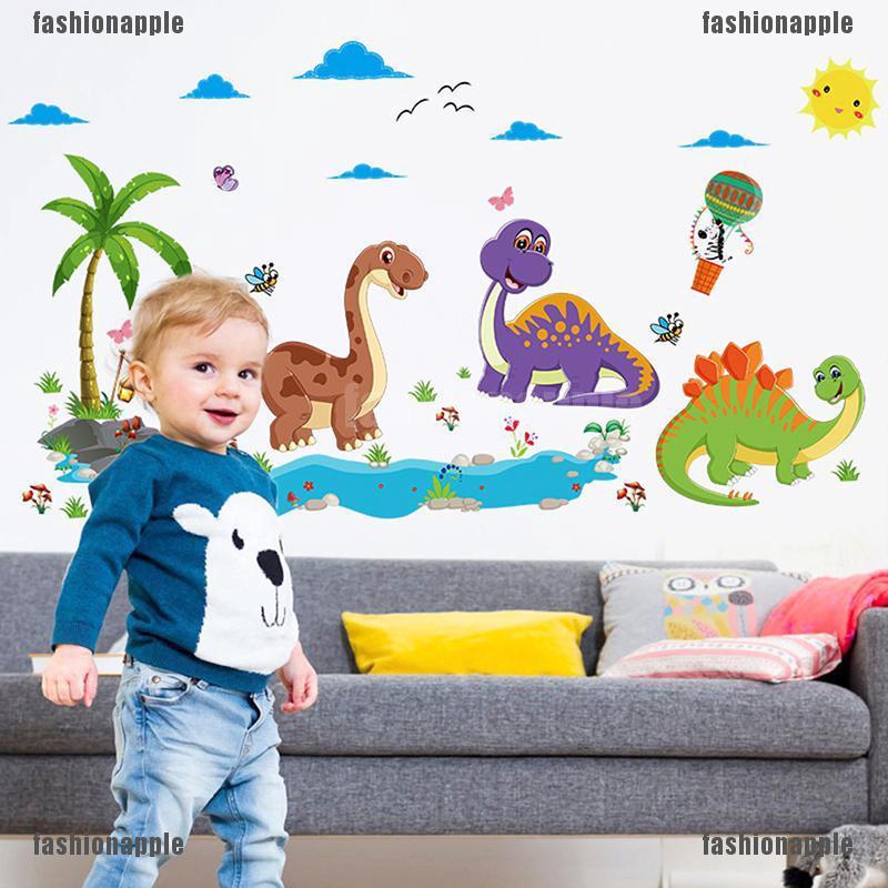 ❀❀ Sticker Dán Tường Hình Khủng Long Trang Trí Phòng Cho Bé