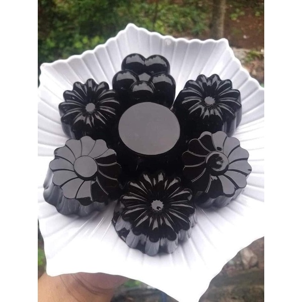 100G Bột thạch sương sáo đen cao bằng siêu béo dẻo dai 2-2.5Lít