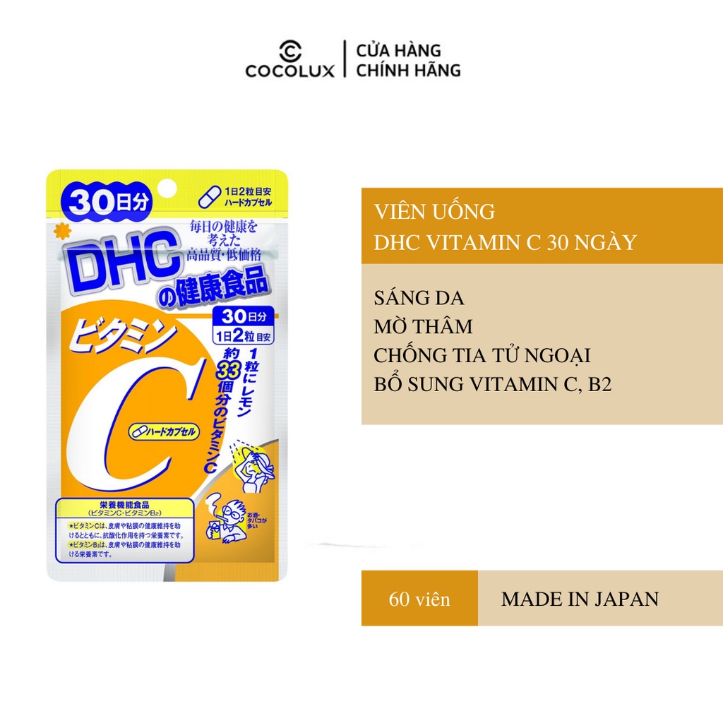 Viên Uống DHC Vitamin C 30 Ngày