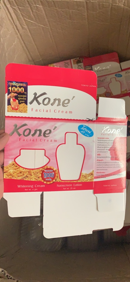 Sỉ 10 hộp kem dưỡng kone thái lan mẫu mới