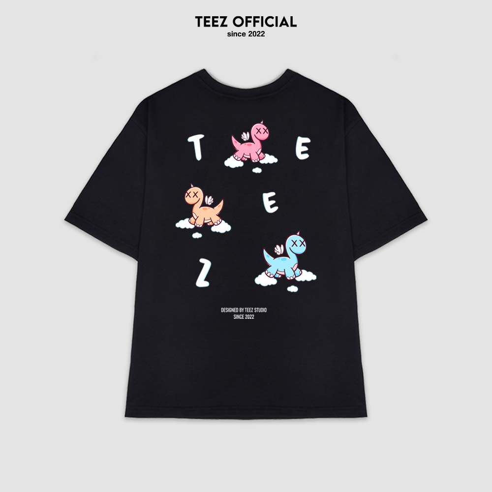 Áo Thun Unisex Nam Nữ TEEZ - TZ1029 Form Rộng Tay Lỡ Freesize