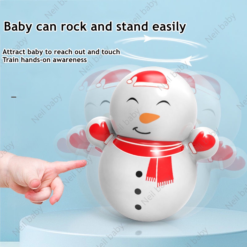 【Neil Baby】đồ cute búp bê lật đật đồ Chơi Lật Đật mini Hình Minion/Người Tuyết/Phi Hành Gia/Người Tuyết Dễ Thương Dành Cho Bé