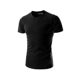 Áo thun nam body cổ tròn vảu dày mịn