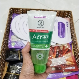 Gel rửa mặt kiểm soát nhờn acnes 100g