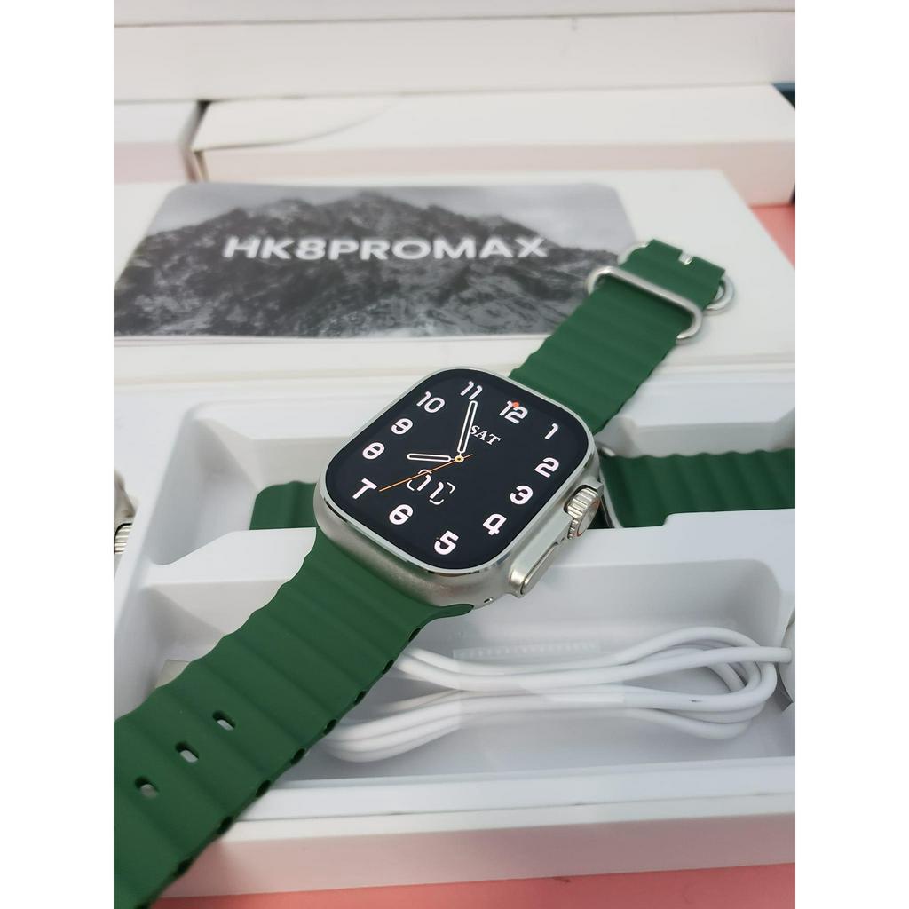 Đồng Hồ Thông Minh HK8 Pro Max Tặng Kèm Dây Đeo Cao Cấp Màn Ultra 2.12. Màn Hình Siêu Supper Amoled Siêu Tràn Viền