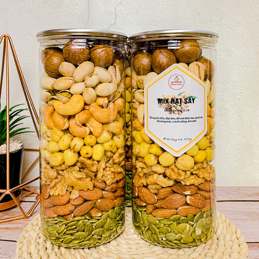 Mix 7 Loại Hạt Dinh Dưỡng Mana Food 550G