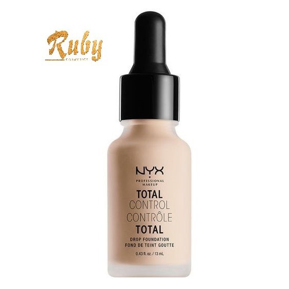 Kem Nền NYX Total Control Drop Foundation (Full size 13ml)