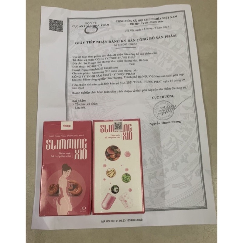 Giảm Cân Slimming X10 - Giảm Cân CẤP TỐC CHO NGƯỜI LỜN