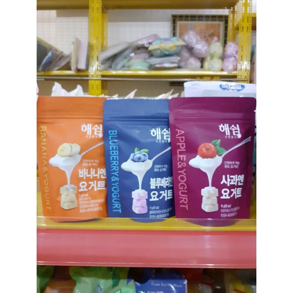 Sữa chua khô sấy lạnh Hàn Quốc Haeswim gói 16g (65 kcal)