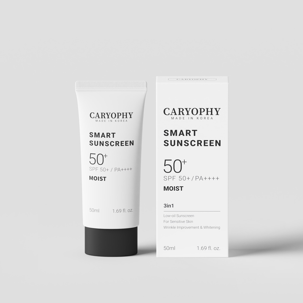 Kem Chống Nắng Caryophy Dưỡng Ẩm, Ngừa Mụn - Caryophy Smart Moist Sunscreen 50ml