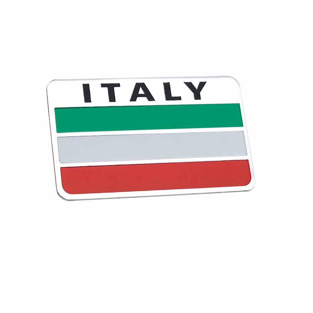 Tem Cờ Nước Ý Italia - Dán Trang Trí Xe Hơi Ô Tô Sang Trọng