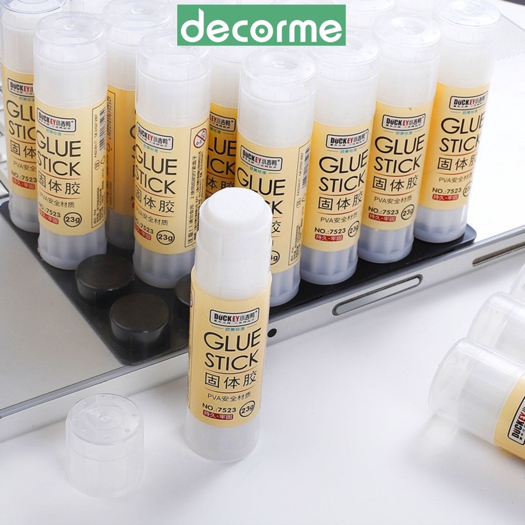 Hồ dán khô glue stick DK DecorMe phụ kiện văn phòng phẩm (10g)