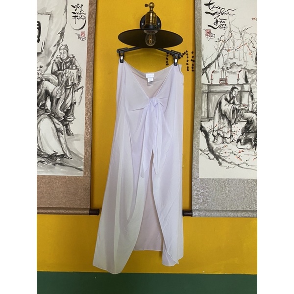 Áo lệch vai/chân váy midi  mặc ngoài bikini xuất dư xịn nhiều màu, hỏi shop gửi thêm