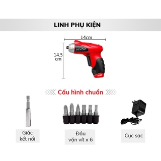 Máy vặn vít 4V Devon 5601-Li-4 (đầu vặn)