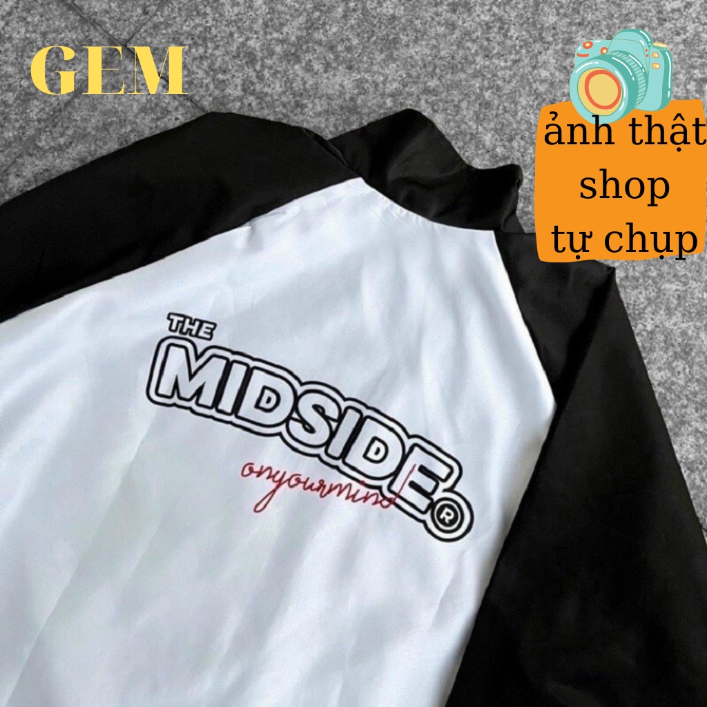 Áo Khoác Dù 2 Lớp MIDSIDE Gem Nam Nữ Thời Trang Unisex Giá Rẻ