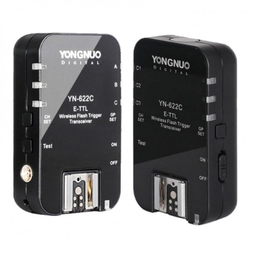 Bộ kích đèn Wireless Flash Trigger YongNuo YN-622C E-TTL (Đen)(Đen)