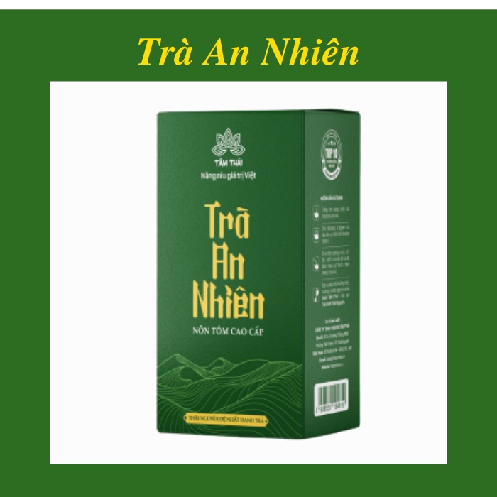 Trà  Nõn Tôm Thái Nguyên Trà Xanh Tâm Thái Trà Thanh Tâm Hộp 200g Chè Nõn Tôm Thái Nguyên H200g