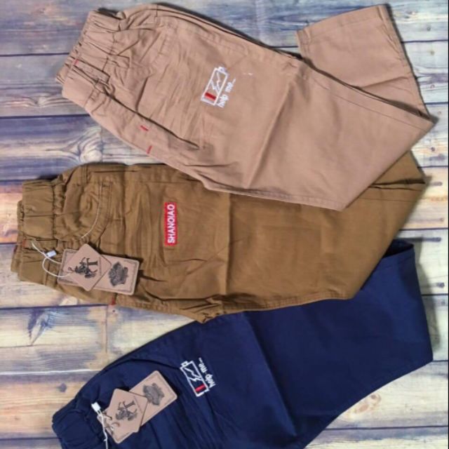 Combo 3 quần kaki cho bé trai