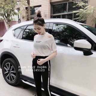 Quần Beggy sọc Gucci