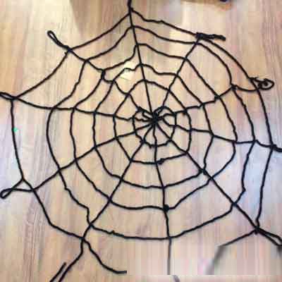 Mạng nhện nhung trang trí lễ hội hóa trang Halloween