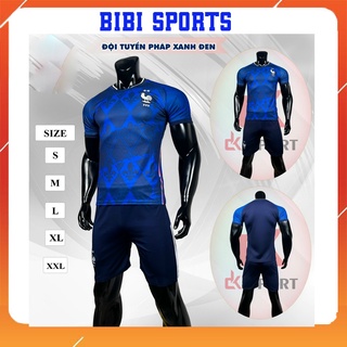 Áo đá banh in tên bộ quần áo đá bóng nam câu lạc bộ CLB đội tuyển Pháp BIBI SPORT đồ thể thao nam nữ trẻ em với