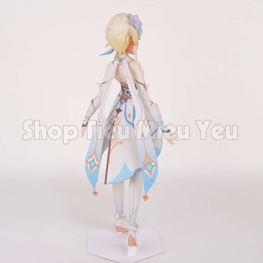 [CÓ CLIP] Mô Hình DIY Lumine – Genshin Impact KIT Papercraft Figure Cao Cấp