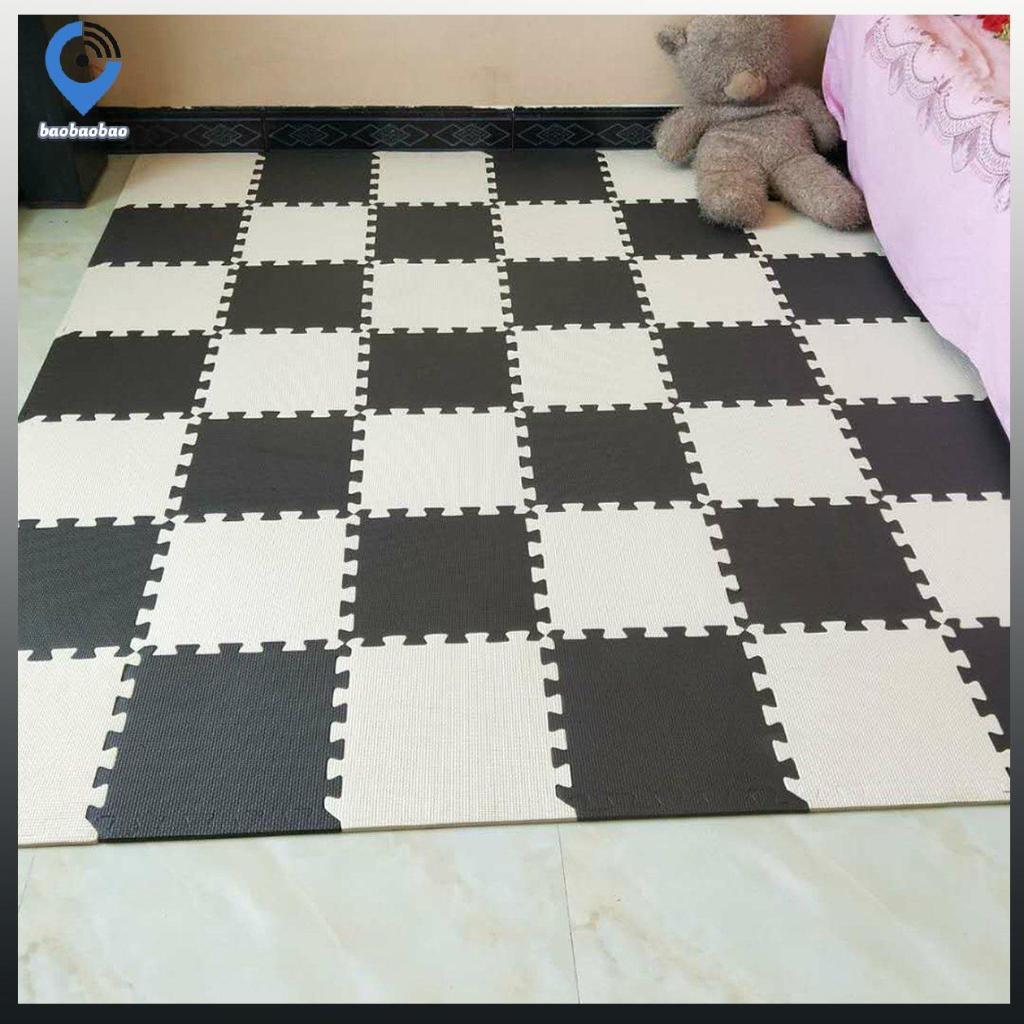 Thảm nhựa xếp hình tatami 30*30Cm trang trí phòng khách/phòng ngủ | BigBuy360 - bigbuy360.vn