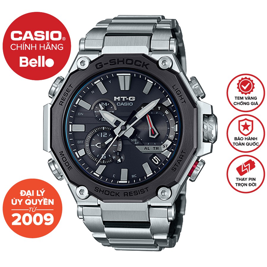 Đồng hồ Nam Dây Nhựa Casio G-Shock MTG-B2000D-1ADR chính hãng bảo hành 5 năm Pin trọn đời