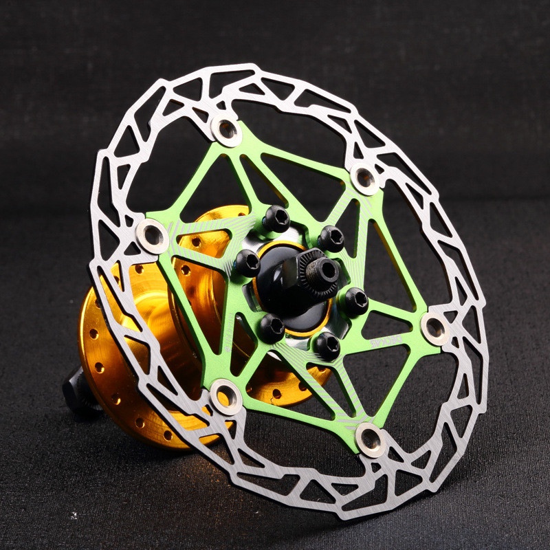 Đĩa Phanh 6 Bu Lông Siêu Nhẹ 82g CNC 6 Inch 160MM Cho Xe Đạp Leo Núi